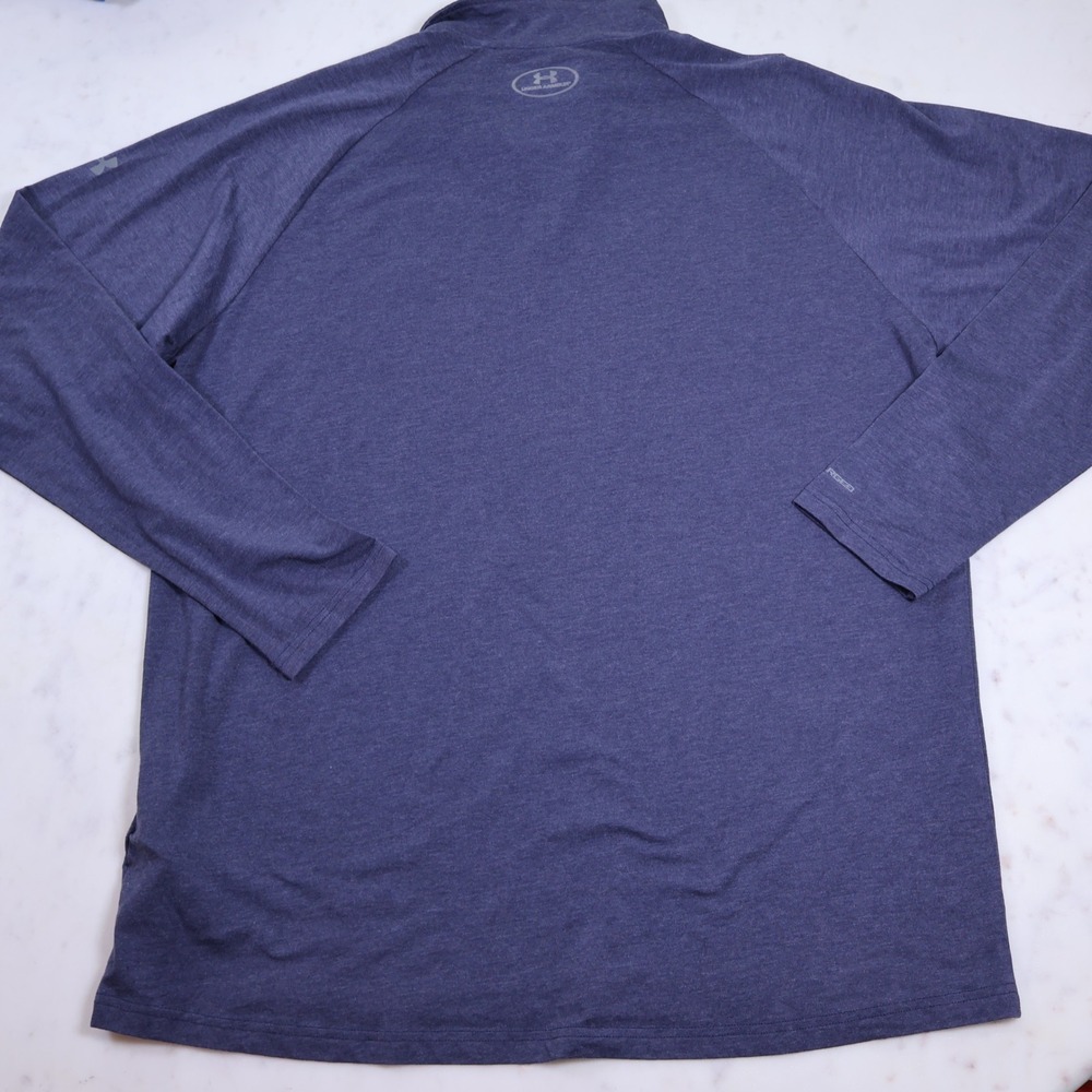 Under Armour South Carolina Gamecocks 1/4 Zip Pullover Navy Blue Mens 2XL UM0650 - Picture 9 of 9